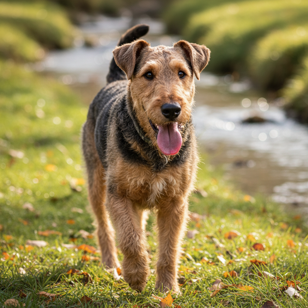 Airedale Terrier dog